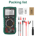 Digital Multimeter 6000 Count AC/DC 2000V/20A True RMS Temperature Tester for Electrician Photovoltaic Mining