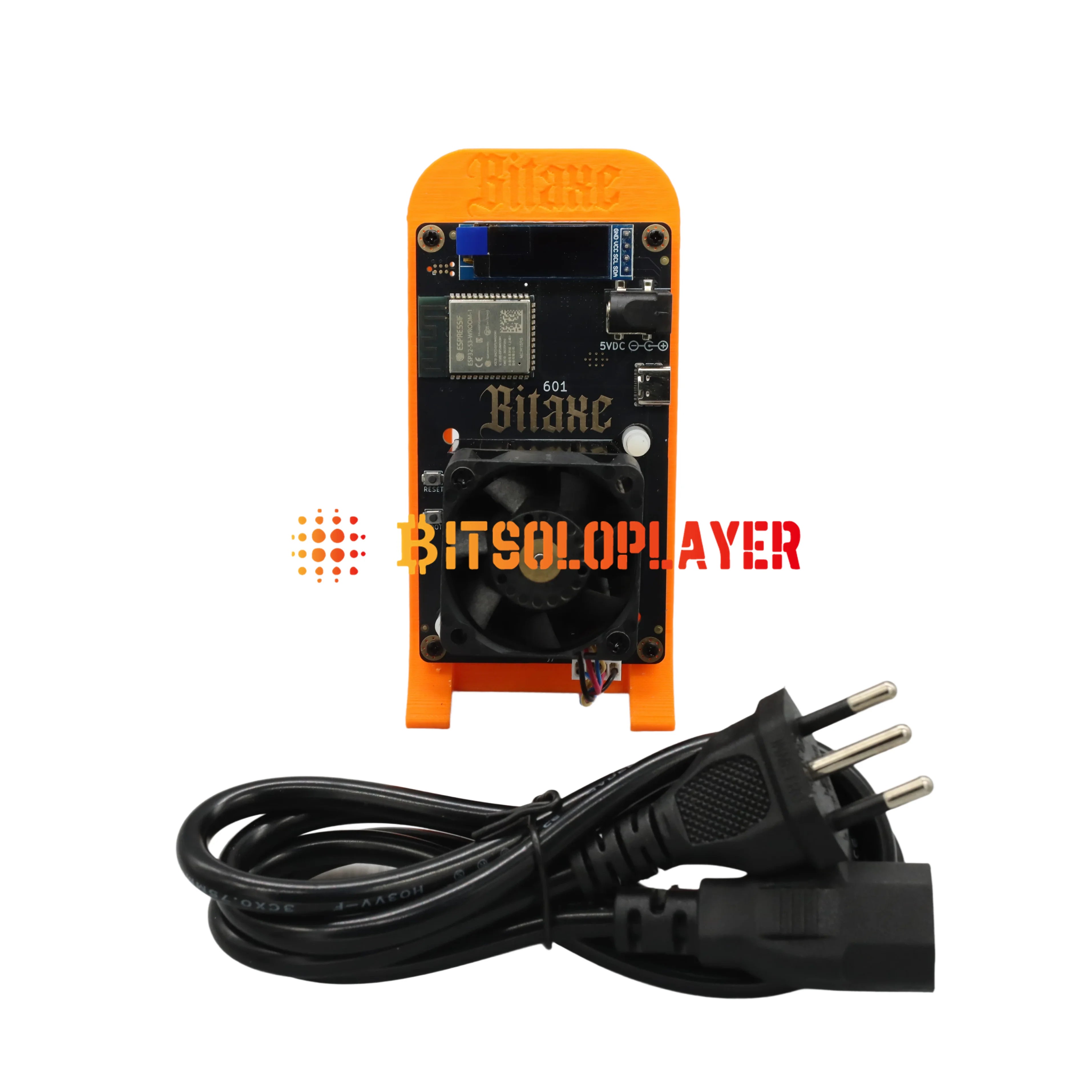 Bitaxe Gamma 601 1.5TH/S SHA-256 BM1370BC Bitcoin Miner 2.4G Wifi 25W Low Noise Crypto Home Miner