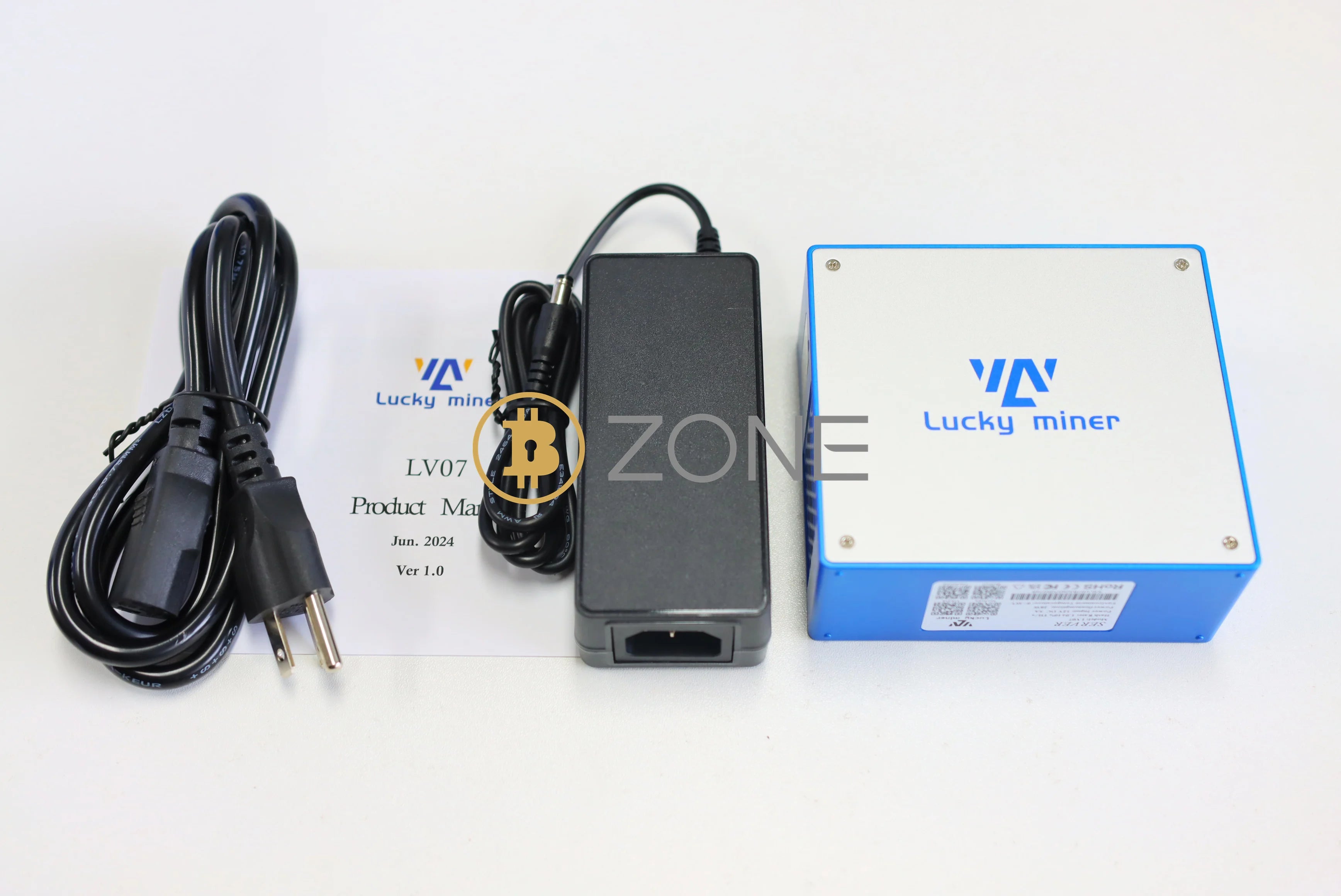 Bitcoin Lucky Miner LV07 1TH/S 26W SHA256 Algorithm Crypto Solo Asic Cryptocurrency Miner