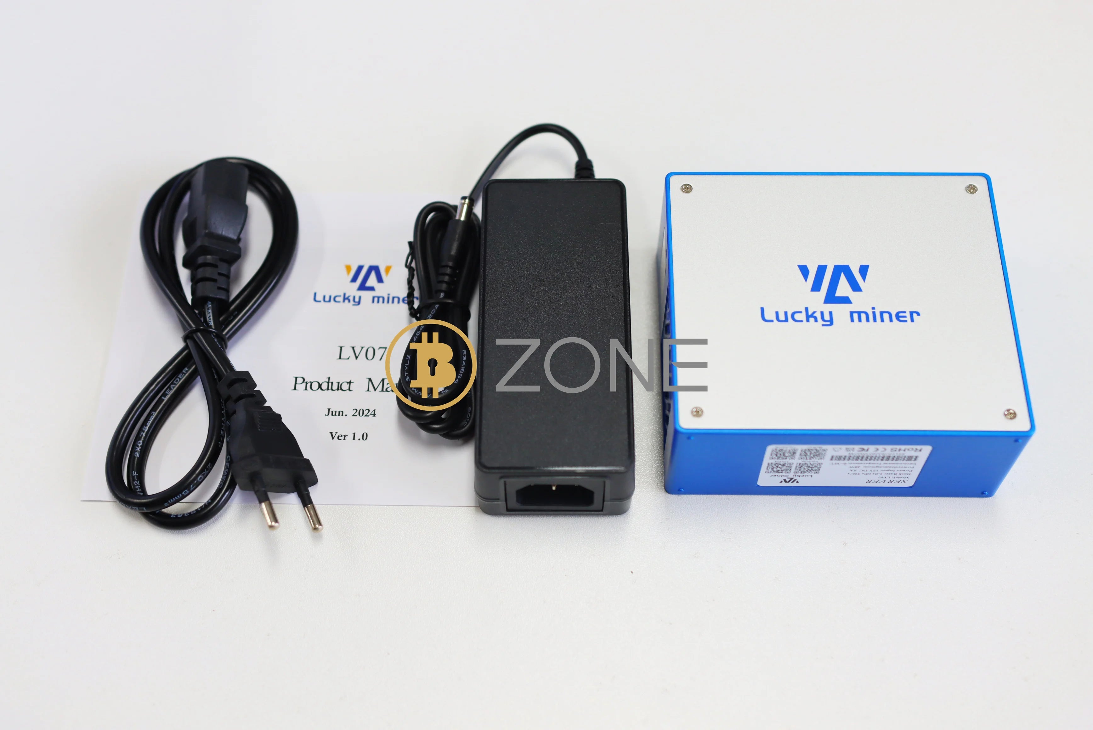 Bitcoin Lucky Miner LV07 1TH/S 26W SHA256 Algorithm Crypto Solo Asic Cryptocurrency Miner