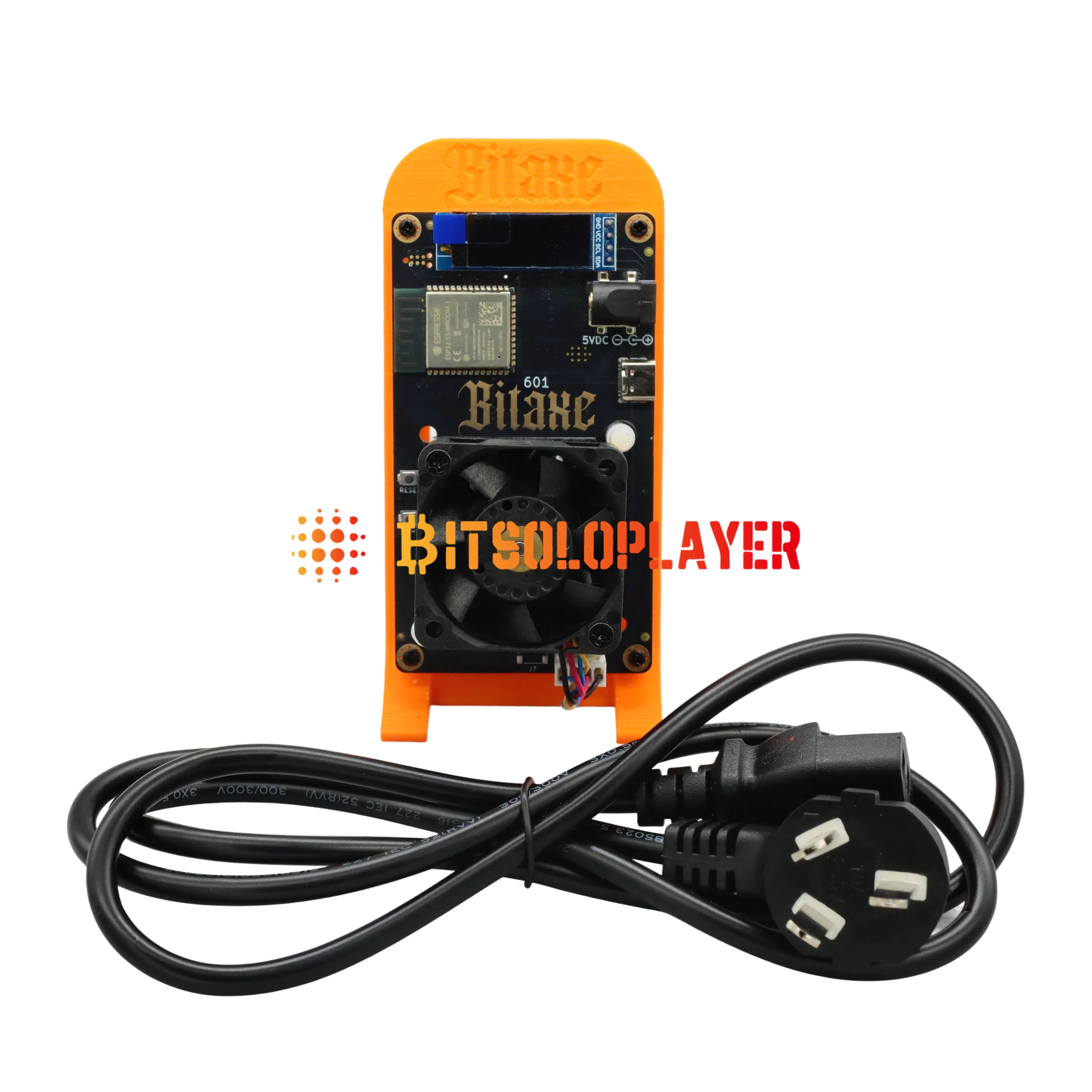 Bitaxe Gamma 601 1.5TH/S SHA-256 BM1370BC Bitcoin Miner 2.4G Wifi 25W Low Noise Crypto Home Miner